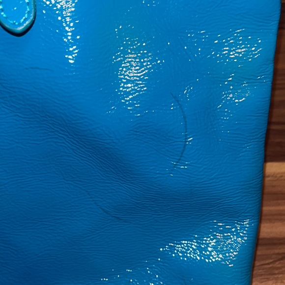 Badgely Mischka blue shoulder bag - Picture 16 of 16